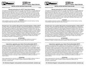 Panduit PAN-SHRINK HSTTT Series Installation Instructions