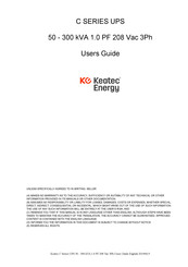 Keatec Energy C Series User Manual