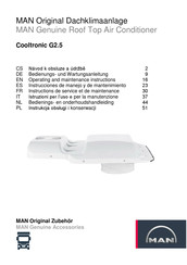 Man Cooltronic G2.5 Operating And Maintenance Instructions Manual
