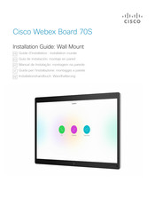 Cisco Webex Board 70S Installation Manual