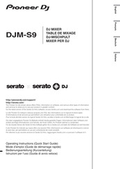 PIONEER DJ DJM-S9 Operating Instructions Manual