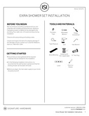 Signature Hardware EXIRA Installation Manual