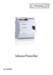 Schwaiger AV 200PRO Manual