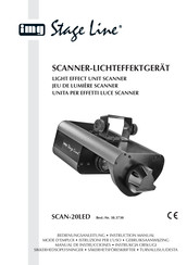 img Stage Line SCAN-20LED Instruction Manual