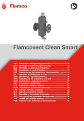 Flamco Flamcovent Clean Smart Installation And Operating Instruction
