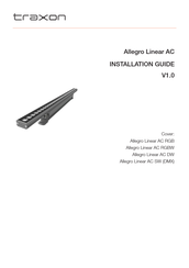 Traxon Allegro Linear AC Series Installation Manual