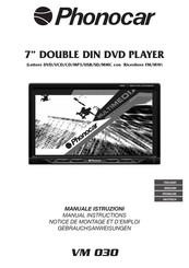 Phonocar vm 032 Manual Instructions