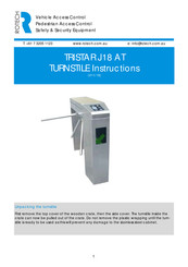 Rotech TRISTAR J18 AT Instructions Manual