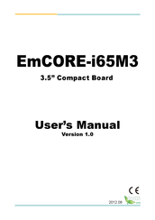 Arbor Technology EmCORE-i65M3 User Manual