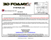 3D Foamy 3DF016 Instructions Manual