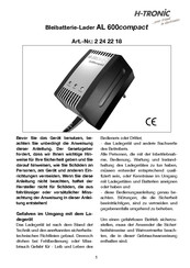 H-Tronic AL 600compact Manual