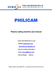 Jinan Lifan Machinery PHILICAM User Manual