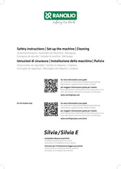 Rancilio Silvia E Installation Manual