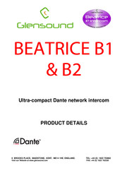 Glensound BEATRICE B2 Manual
