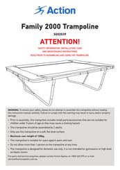 Action Family 2000 Instruction Manual