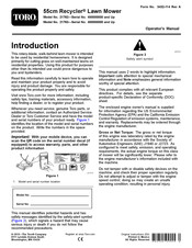 Toro Recycler 21762 Operator's Manual