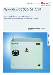 Bosch Rexroth WSC60ST Instructions Manual