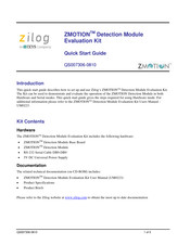 IXYS Zilog ZMOTION Quick Start Manual