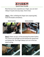 Zinger ZR-10.1 Quick Start Manual
