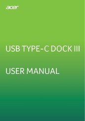 Acer ADK930 User Manual