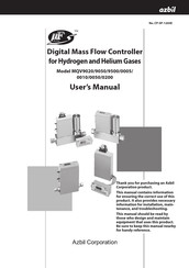Azbil Micro Flow MQV9020 User Manual