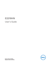 Dell E2219HN User Manual