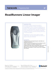 Baracoda RoadRunners Laser Programming Manual