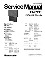 Panasonic TX-47PT1 Service Manual
