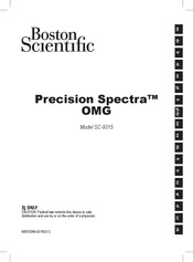Boston Scientific Precision Spectra OMG SC-9315 Quick Start Manual