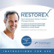 PathRight Medical RestoreX Instructions For Use Manual