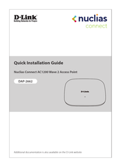 D-Link nuclias connect DAP-2662 Quick Installation Manual