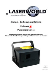 Laserworld Pure Micro PM-2400RGB Manual