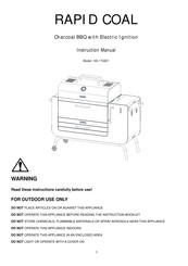 FIAMETTA RAPID COAL HS-17CE01 Instruction Manual