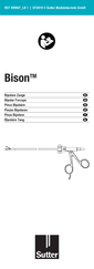 Sutter Bison 730400-33 Manual