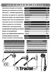 Tractel Stopfor BM Operating And Maintenance Instructions Manual