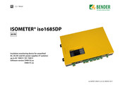 Bender ISOMETER iso1685DP Manual