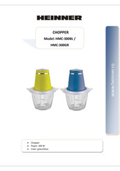 Heinner HMC-300BL Manual