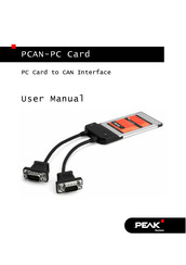 Peak PCAN-PC Card User Manual