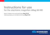 Schweizer eMag 50 HD Instructions For Use Manual