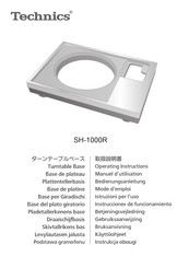 Technics SH-1000R Operating Instructions Manual