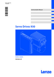 Lenze 930 Series Communications Manual