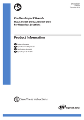 Ingersoll Rand W5133P-C1D1 Product Information