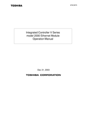 Toshiba V Series Operation Manual