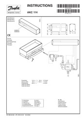 Danfoss AKC 114 Instructions Manual