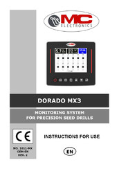 MC Electronic DORADO MX3 Instructions For Use Manual