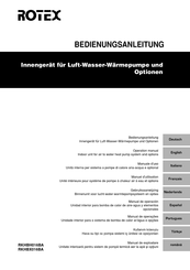 Rotex RKHB 016BA3V3 Series Operation Manual
