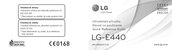 LG E440 Quick Reference Manual