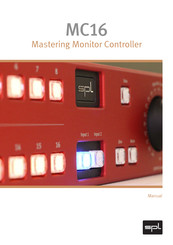 SPL MC16 Series Manual