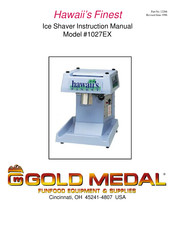 Gold Medal 1027EX Instruction Manual