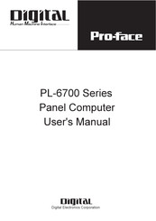 Pro-face PL-6700S User Manual